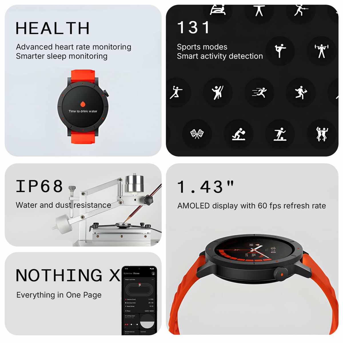 Smartwatch Nothing CMF Watch 3 Pro