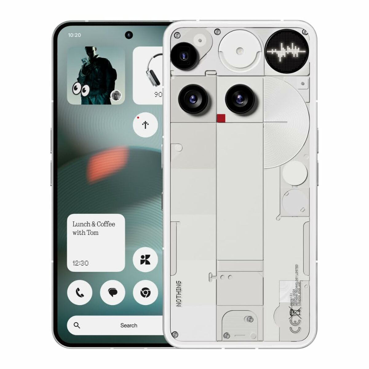 Picture of Smartphone Nothing Phone 3 5G 6,67" Octa Core 16 GB RAM 256 GB White