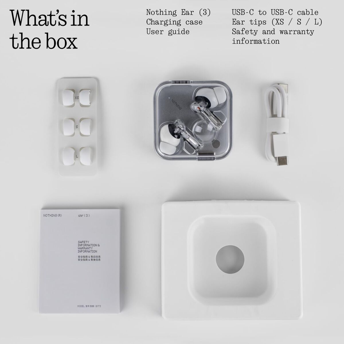 Headphones Nothing A10600125 White