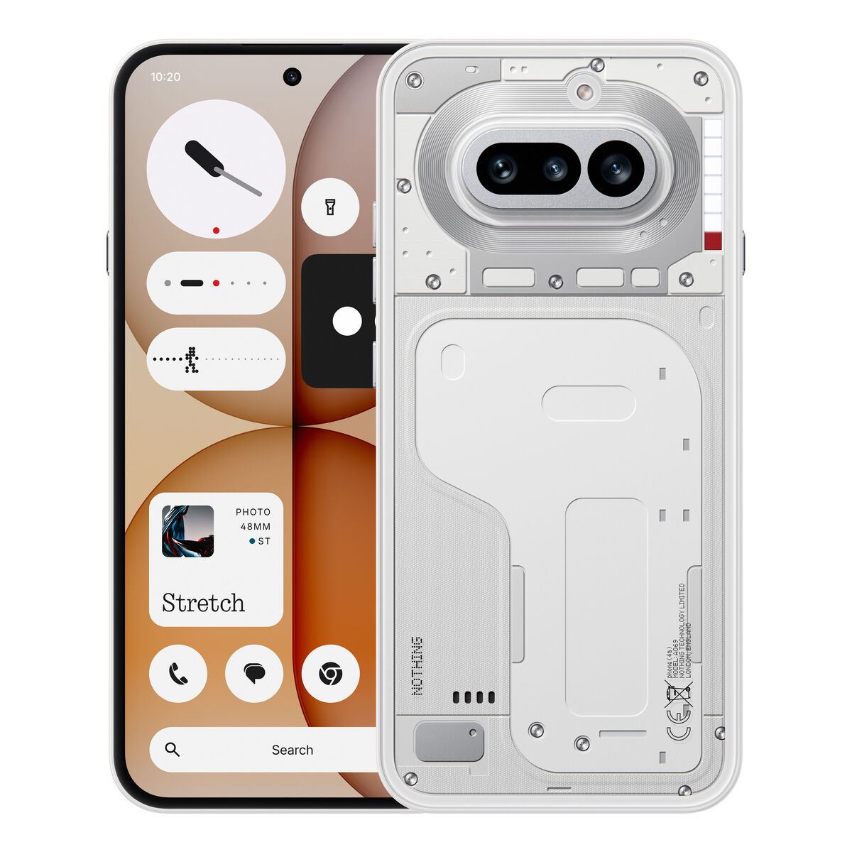 Bild von Smartphone Nothing Phone 4a 5G 6,78" Octa Core Qualcomm Snapdragon 7s Gen 4 8 GB RAM 128 GB White