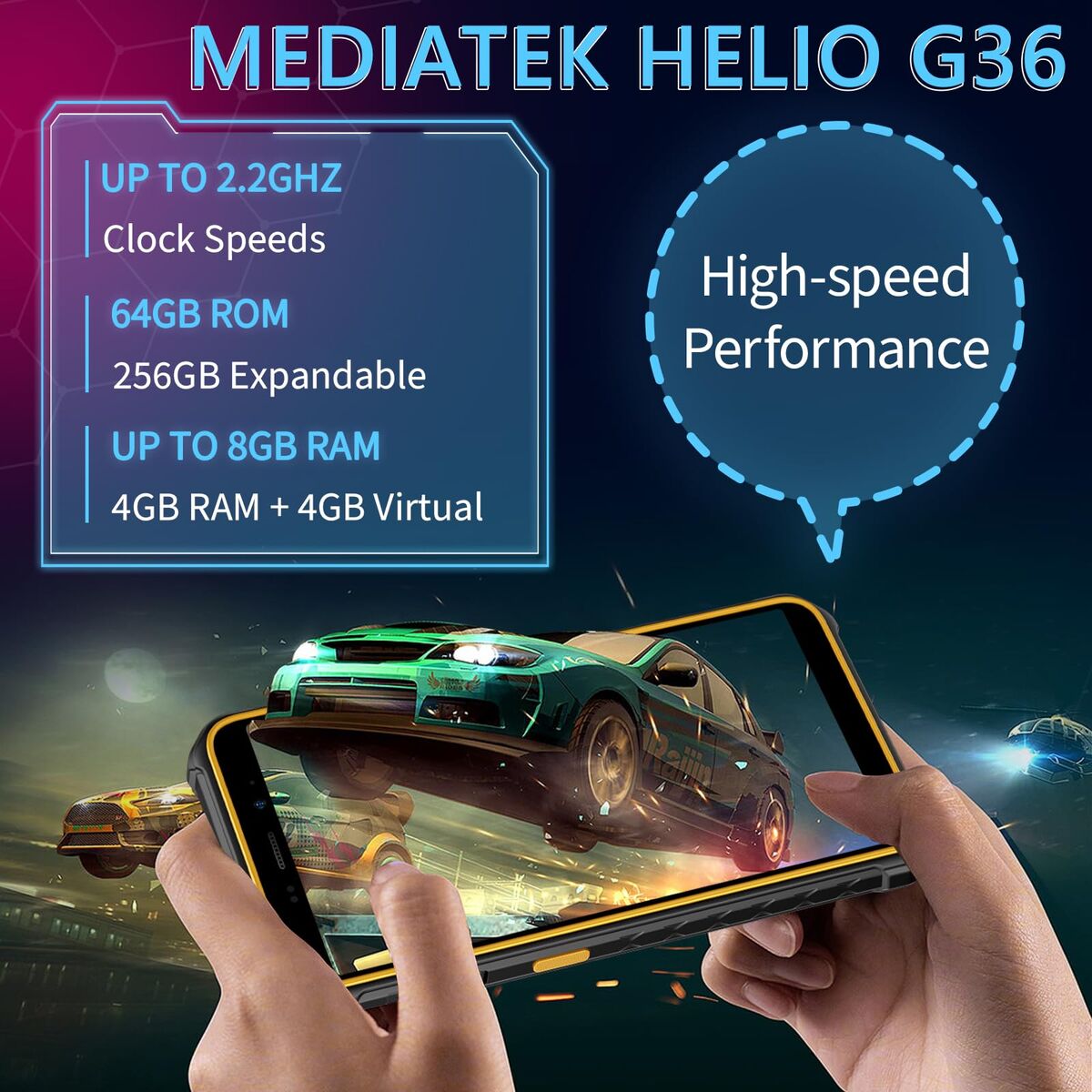 Bild von Smartphone Ulefone ARMOR 33 12 GB RAM 512 GB Black