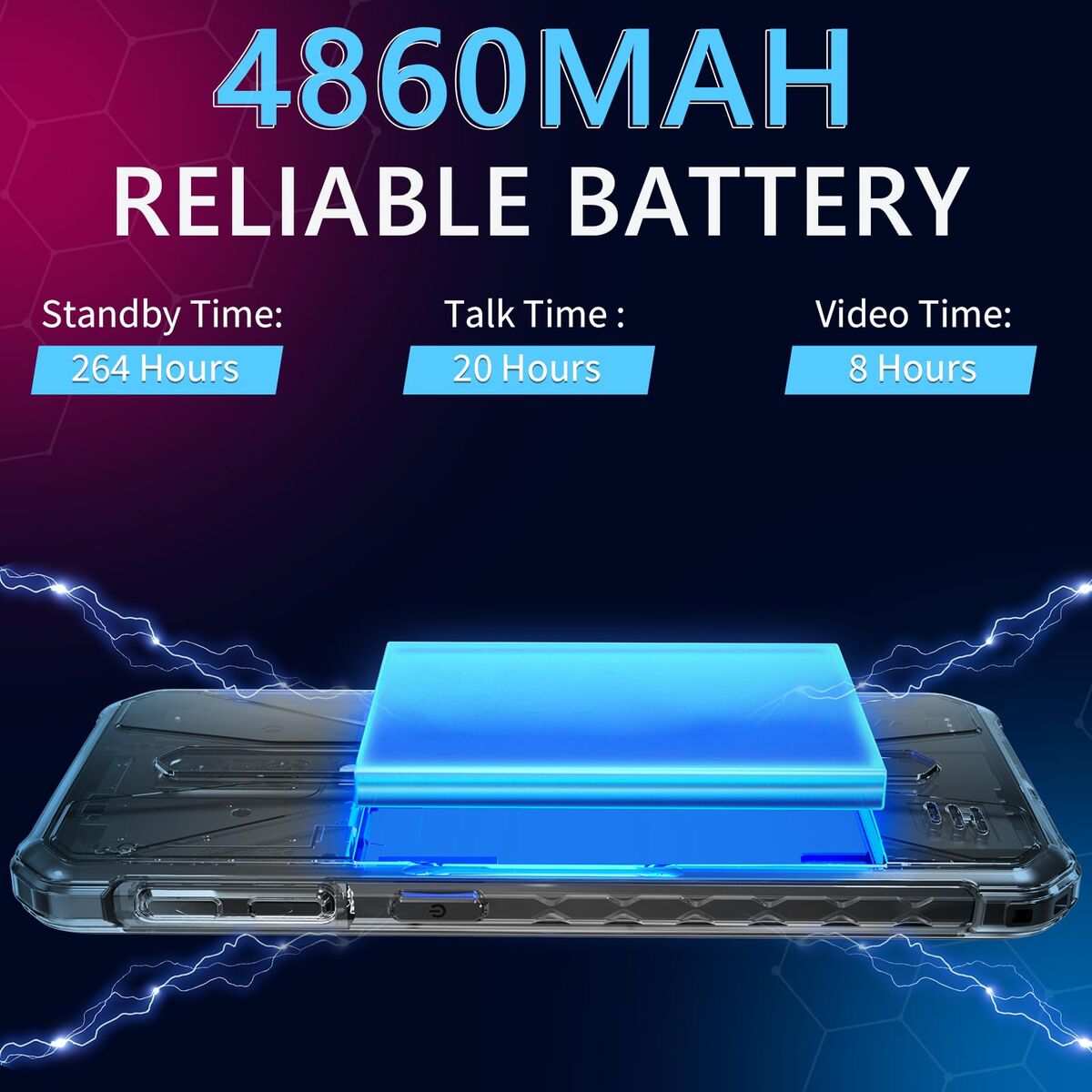 Bild von Smartphone Ulefone ARMOR 33 12 GB RAM 512 GB Black