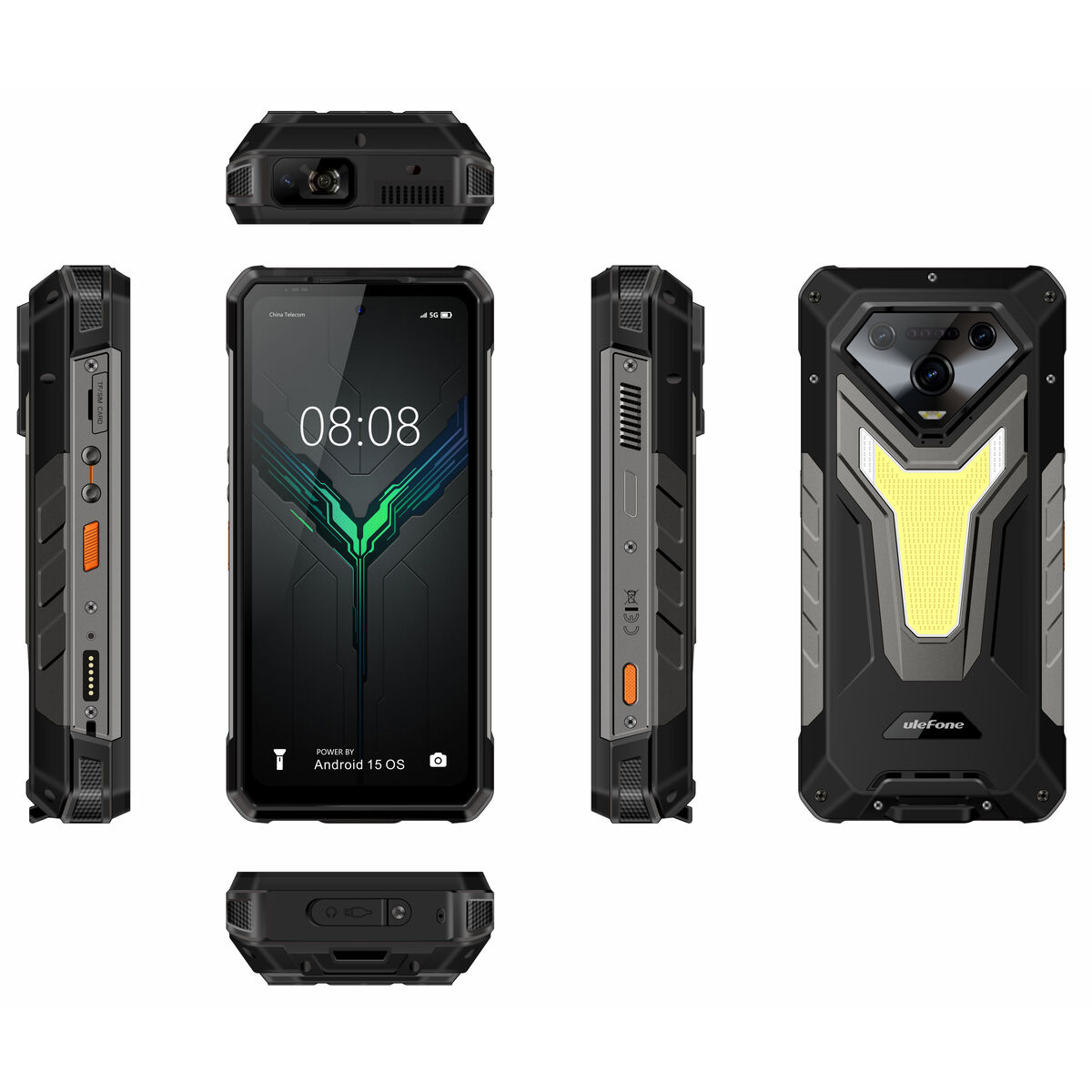 Picture of Smartphone Ulefone ARMOR 34 PRO 16 GB 512 GB Black 6,78" Mediatek Dimensity 6100+