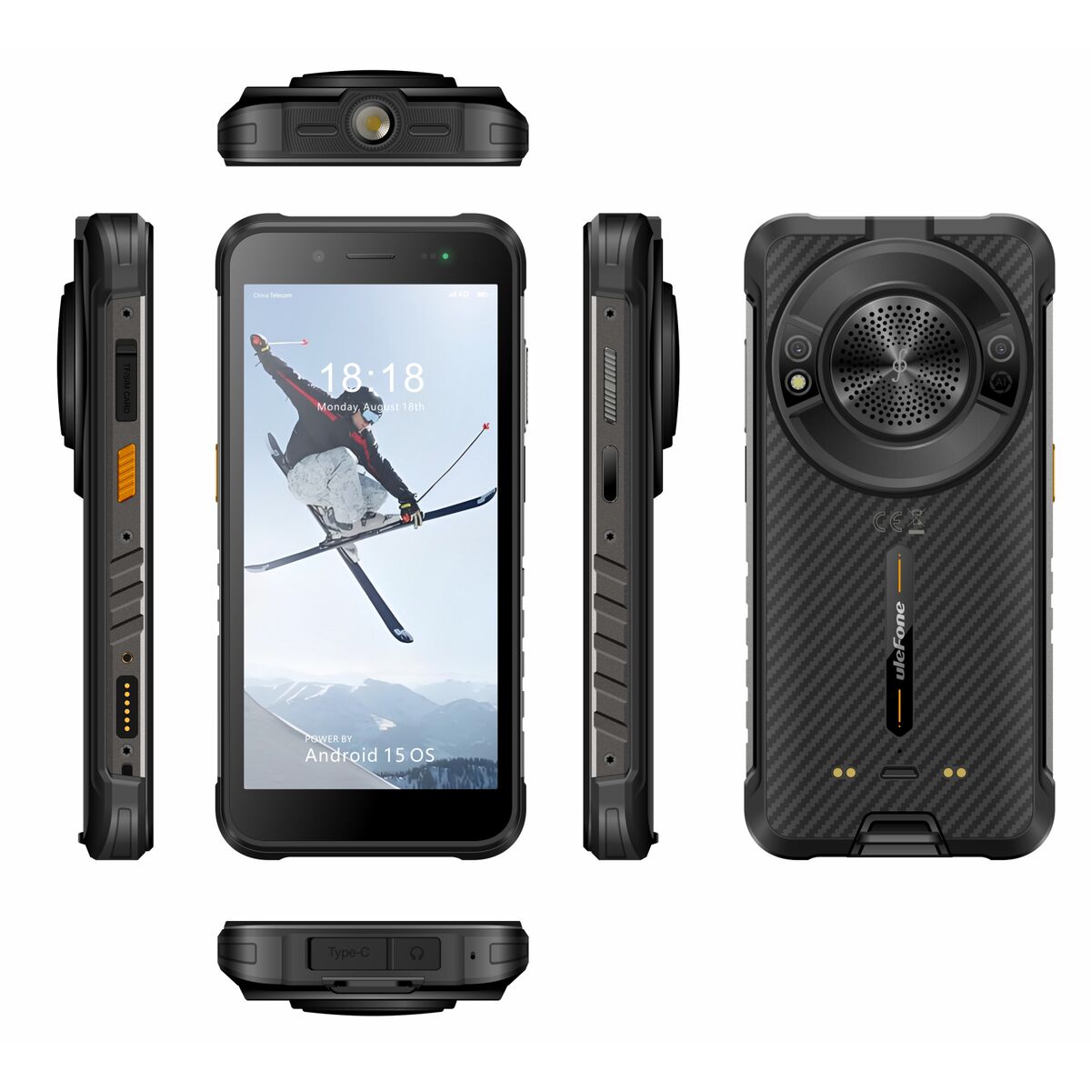 Picture of Smartphone Ulefone RUGKING Unisoc 8 GB RAM 256 GB Black