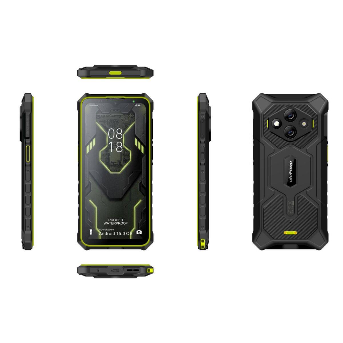 Picture of Smartphone Ulefone RUGKING 3 PRO 6,56" Unisoc ums9230 8 GB LPDDR4x 128 GB Green