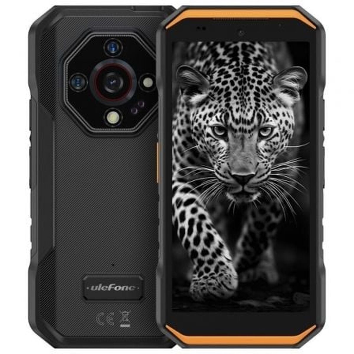 Bild von Smartphone Ulefone ARMOR X32 Octa Core 128 GB Black Orange 16 GB RAM