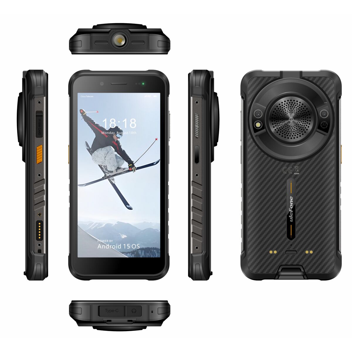 Bild von Smartphone Ulefone RUGKING 5,99" Unisoc 8 GB RAM 128 GB Black Brown