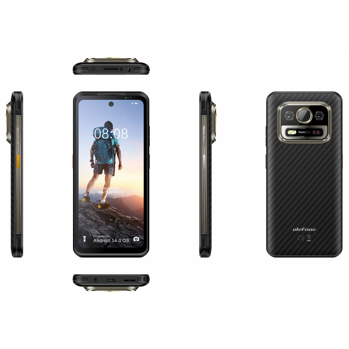Image secondaire de Smartphone Ulefone Armor 25T 8 GB RAM 256 GB Noir