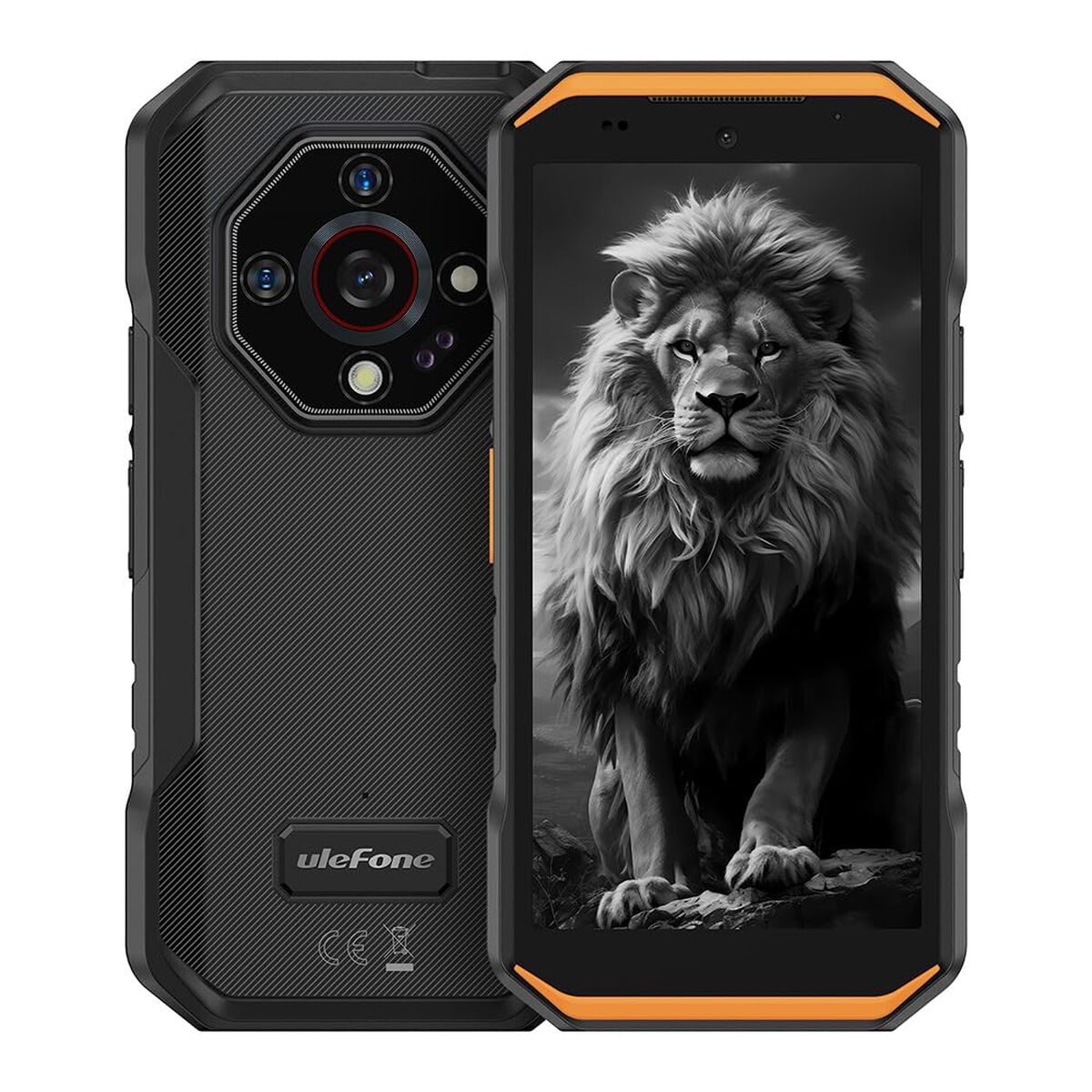 Bild von Smartphone Ulefone ARMOR X32 PRO 8 GB RAM 256 GB Black Orange