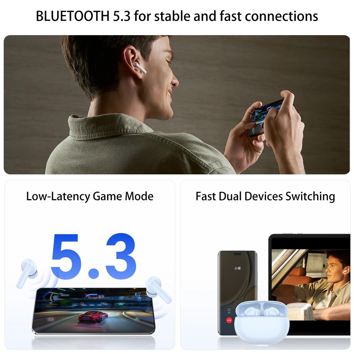 Headphones Honor 5504ABFR White