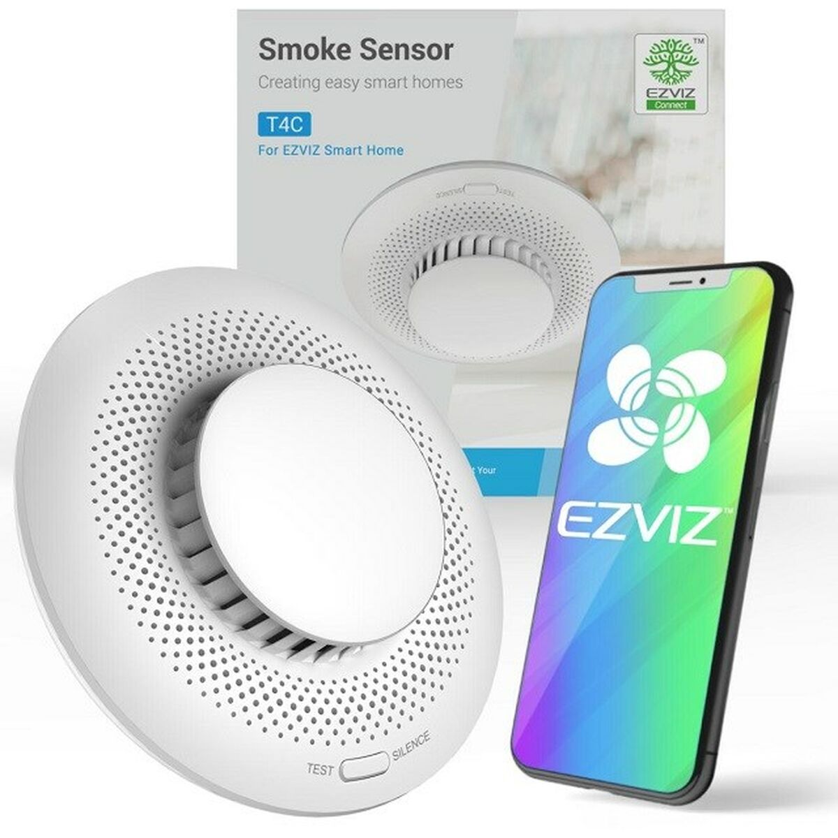 Ezviz T4C Smart Røgalarm