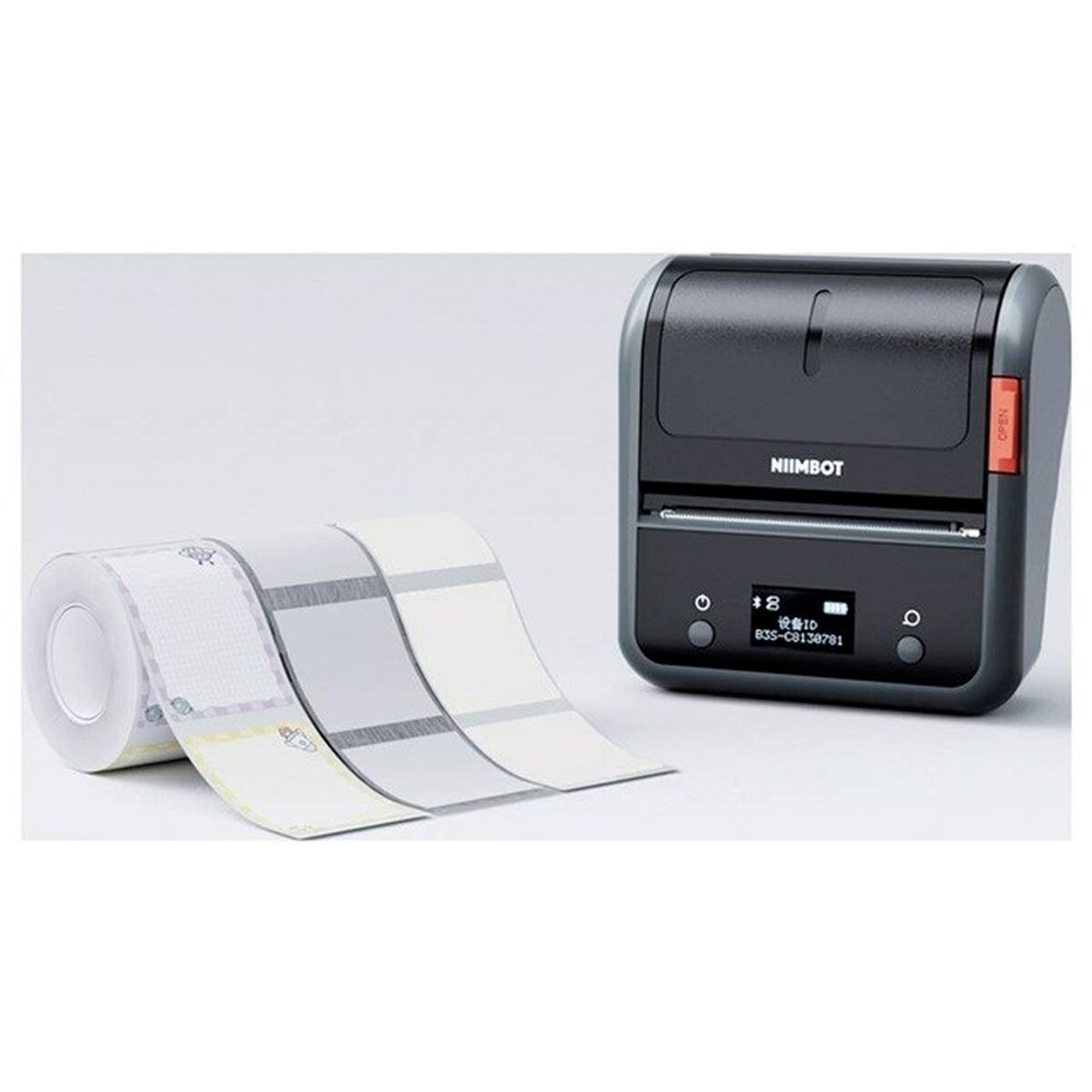 Afbeeldingen van Label Printer NIIMBOT B3S_P GREY
