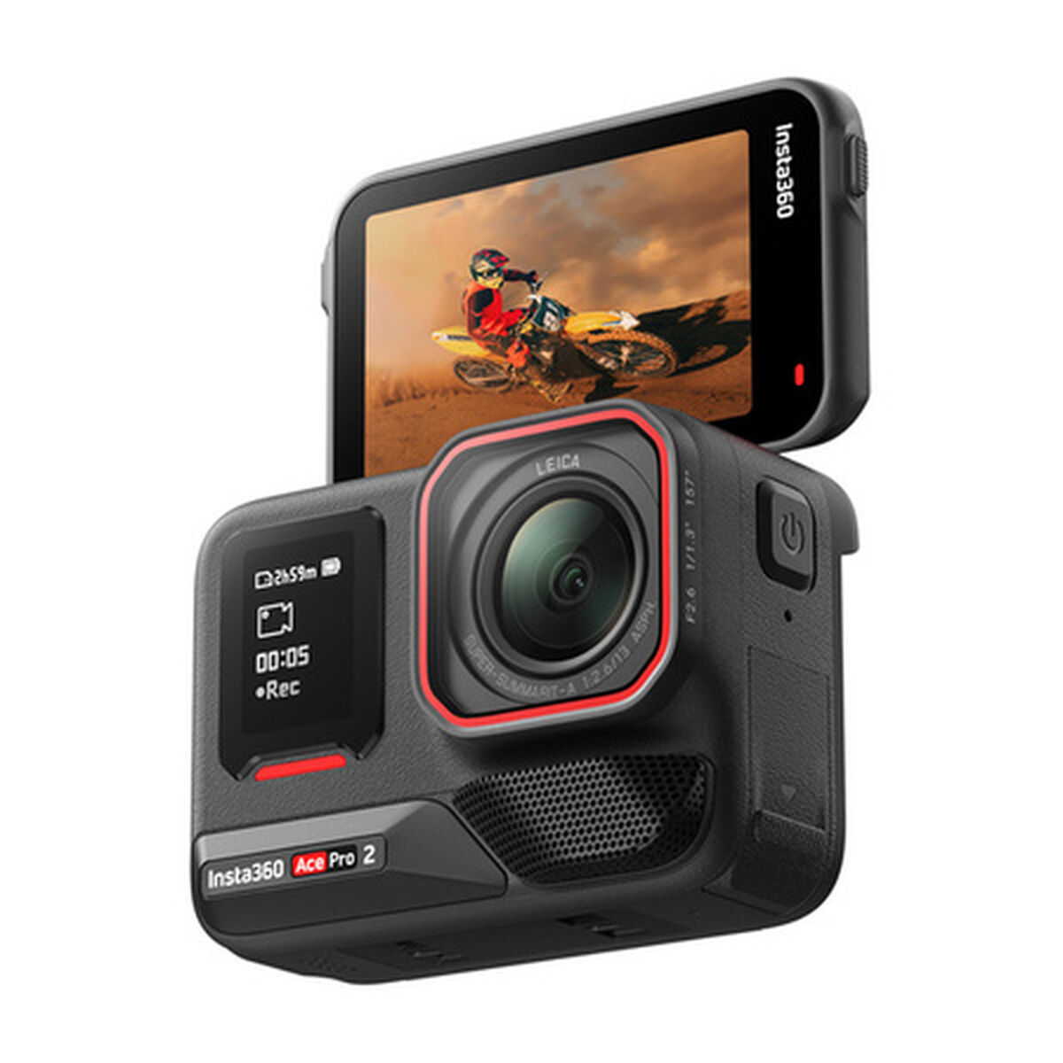 Si vous êtes passionné d'informatique et d'électronique, si vous êtes à la pointe de la technologie et qu'aucun détail ne vous échappe, achetez Tondeuse Insta360 INCAMAP2 au meilleur prix. Produit à brancher: OuiCouleur: NoirCaractéristiques: Ecran tactileGyroscopeMicrophone intégréÉcran integréConnexions: USB-CConnectivité: BluetoothWi-FiBluetooth 5.2Bluetooth Low EnergyBloc d’Alimentation: BatterieEcran: 2,5"Taille maximale de la carte mémoire: 1 TBInclut: Batterie au lithium rechargeableCartes Mémoire Compatibles: MicroSD (TransFlash)Type de batterie: Litio IonCapacité de la batterie: 1800 mAh