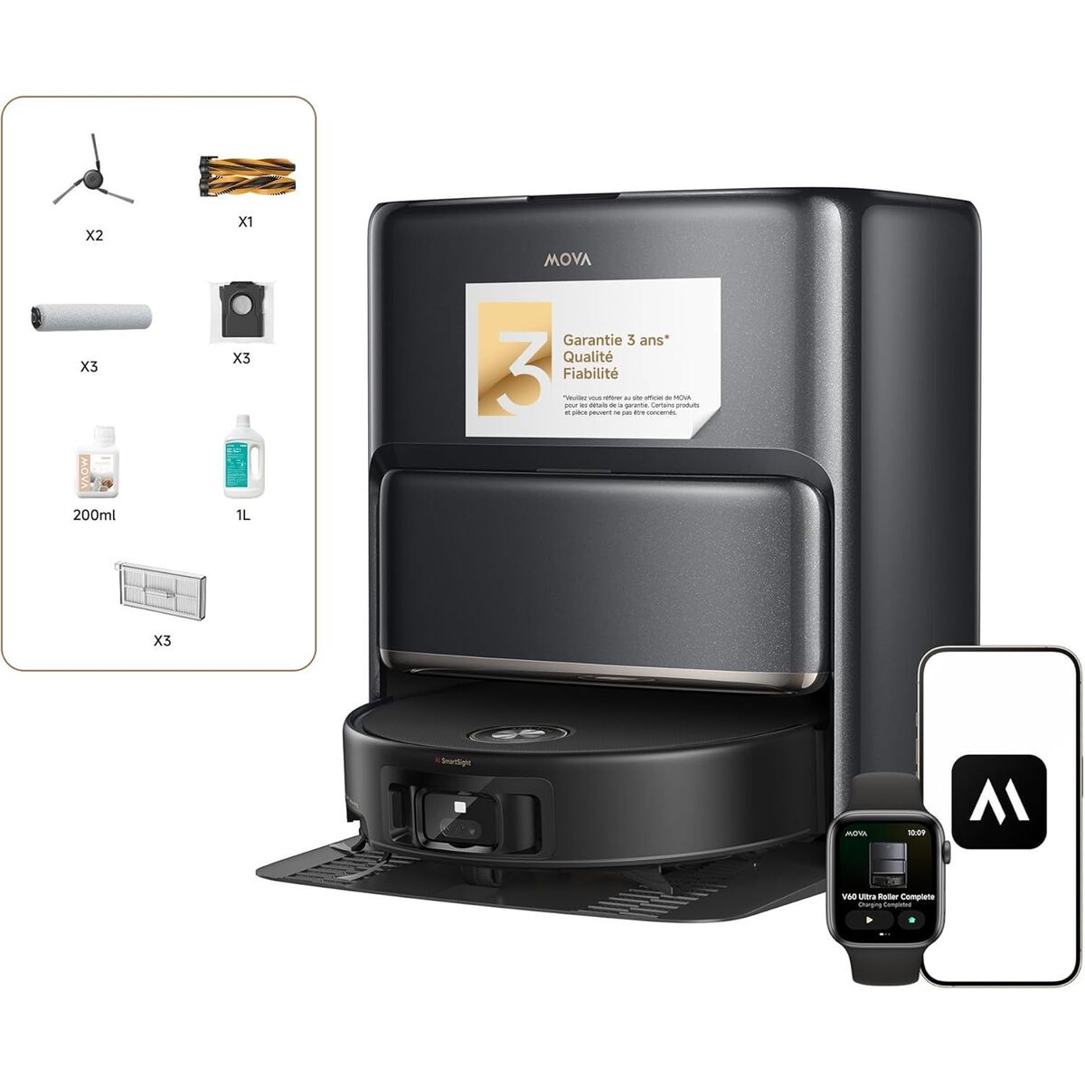 Robot stofzuiger MOVA 6400 mAh
