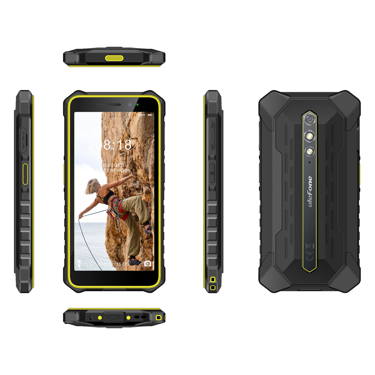 Bild von Smartphone Ulefone ARMOR 27T PRO 6,78" mediatek dimensity 6300 12 GB LPDDR4X 256 GB Black Brown