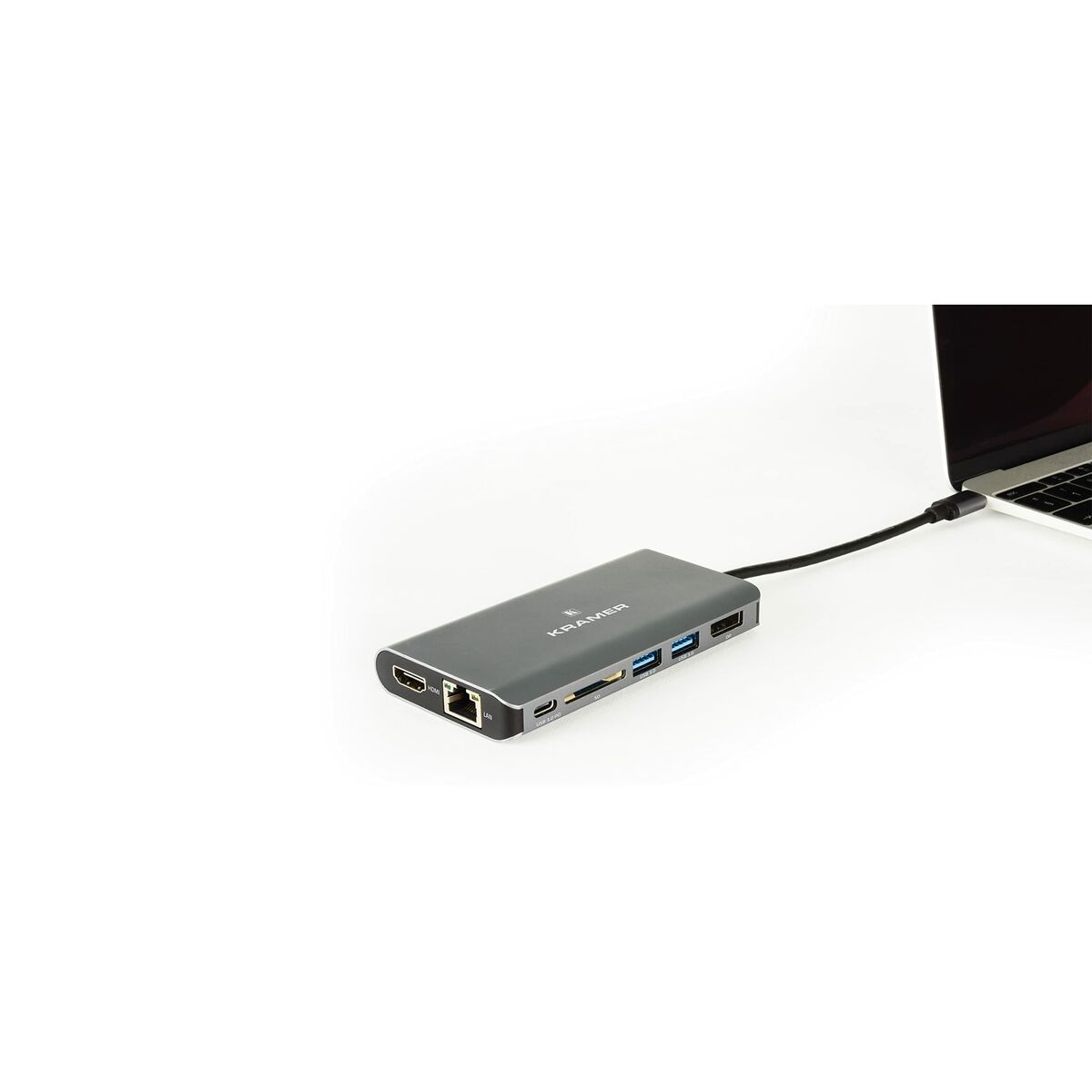 Afbeeldingen van USB Hub Kramer Electronics KDock-3 Silver Grey