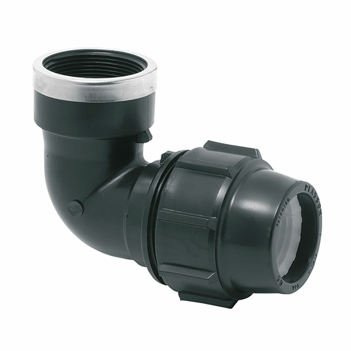 Coude Plasson 25 mm x 3/4
