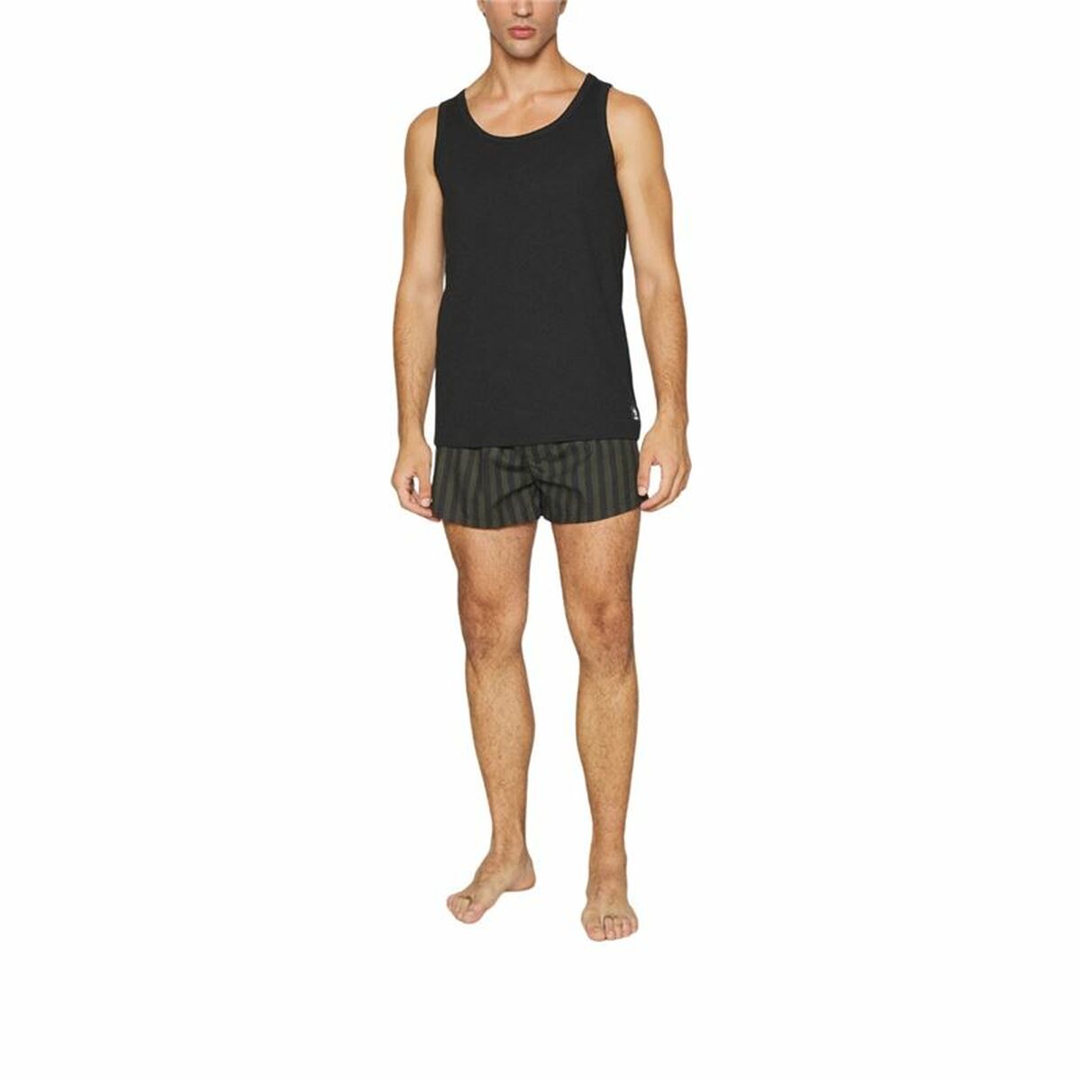 Image secondaire de Débardeur Homme Adidas Active Flex Cotton Noir 2 Unités