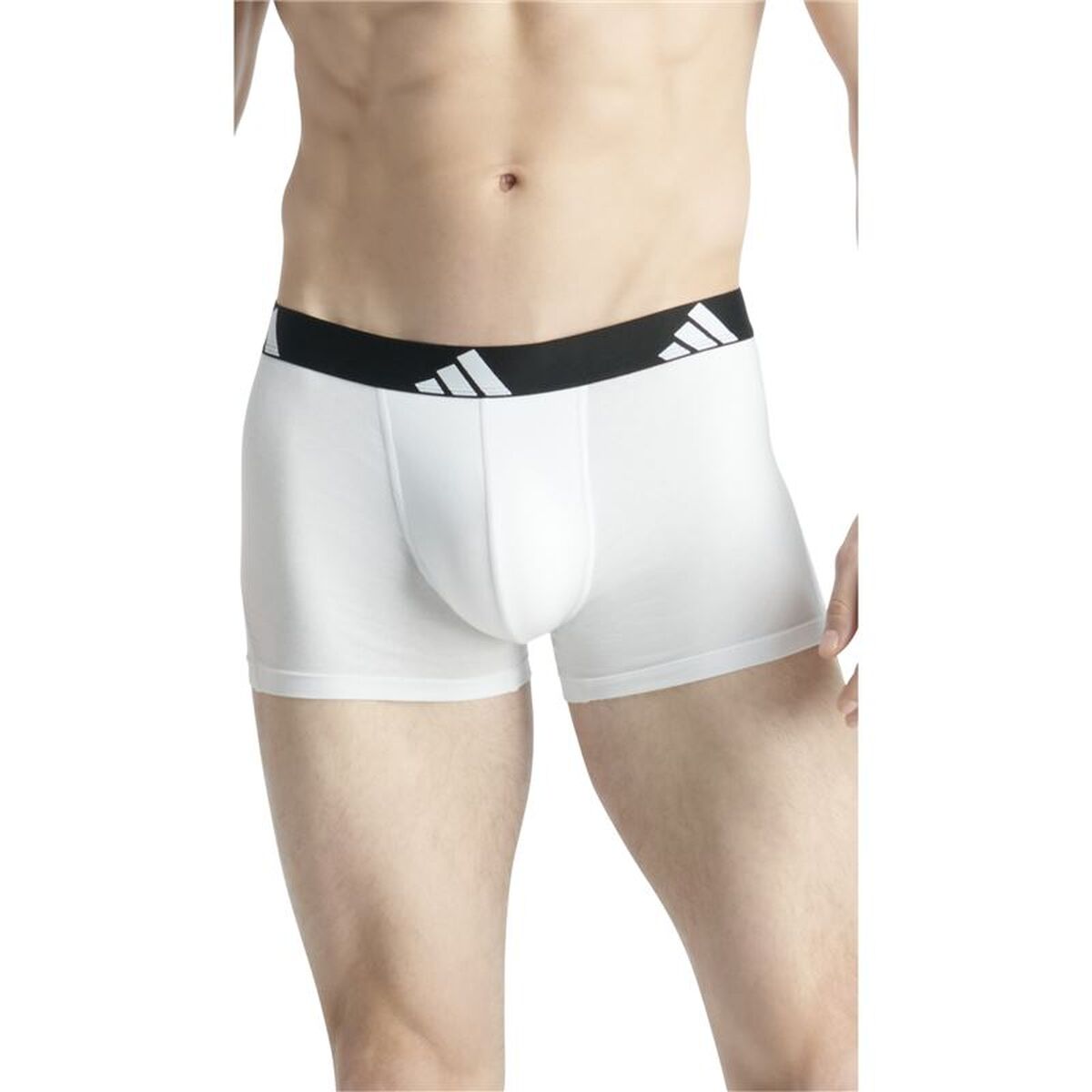 Heren Boxer Shorts Adidas Slip Active Flex Cotton Wit 3 Onderdelen
