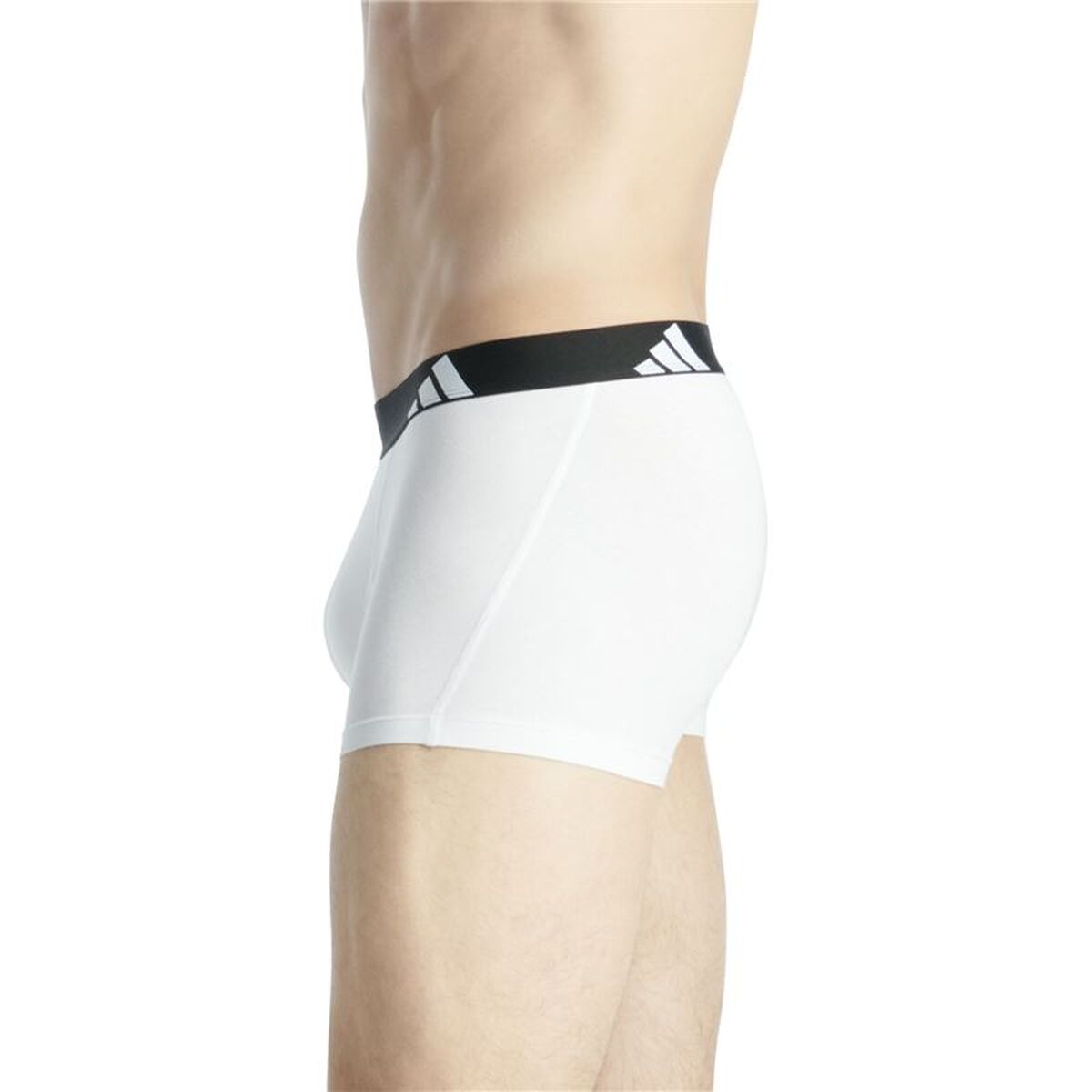 Heren Boxer Shorts Adidas Slip Active Flex Cotton Wit 3 Onderdelen