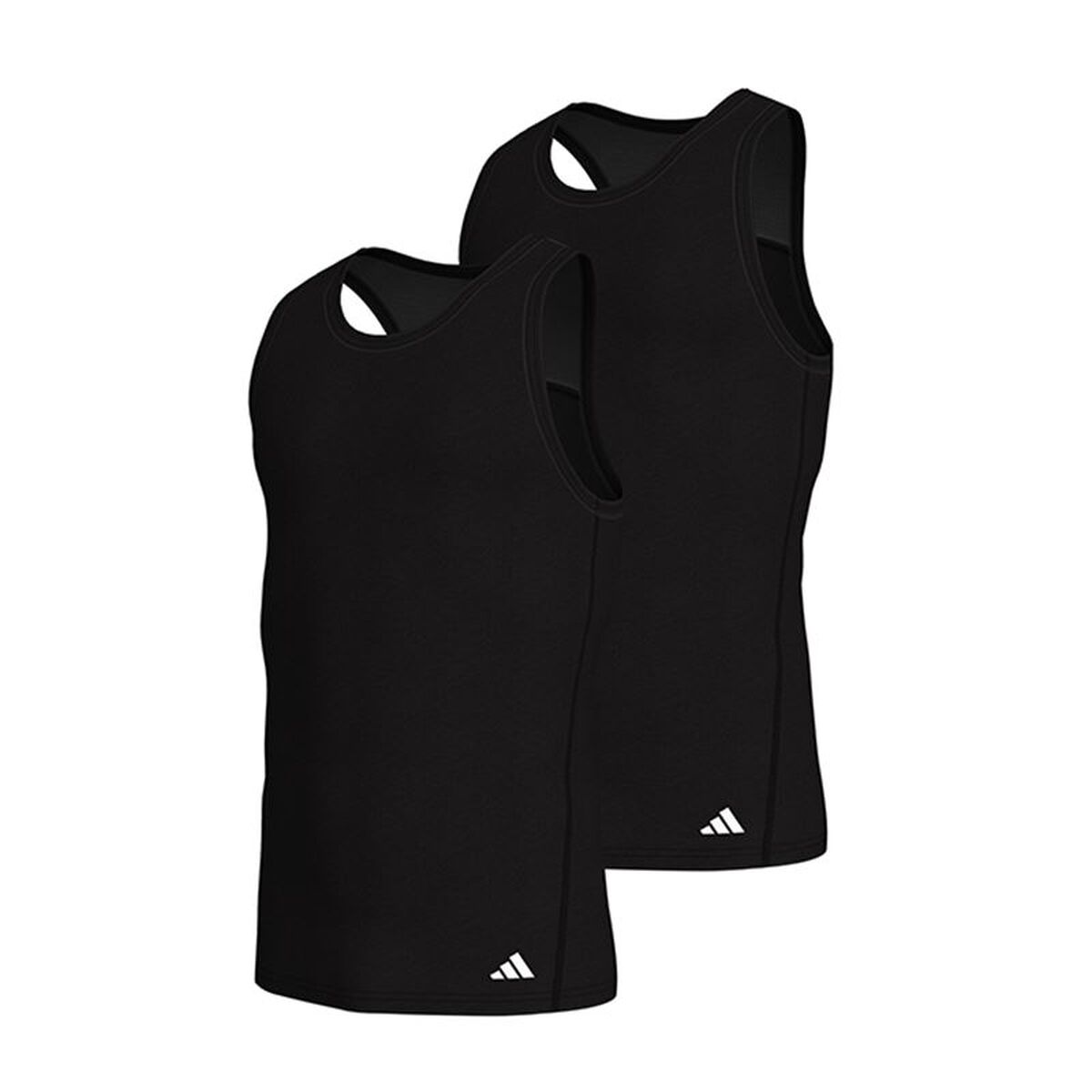 Tank Top Heren Adidas Active Flex Zwart