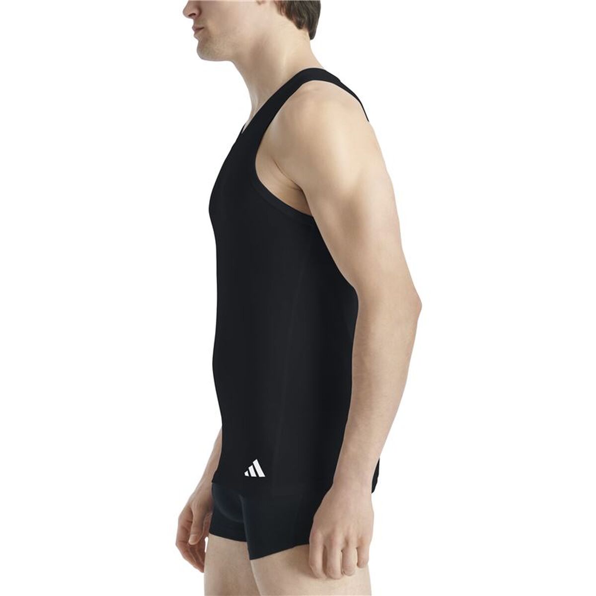 Tank Top Heren Adidas Active Flex Zwart