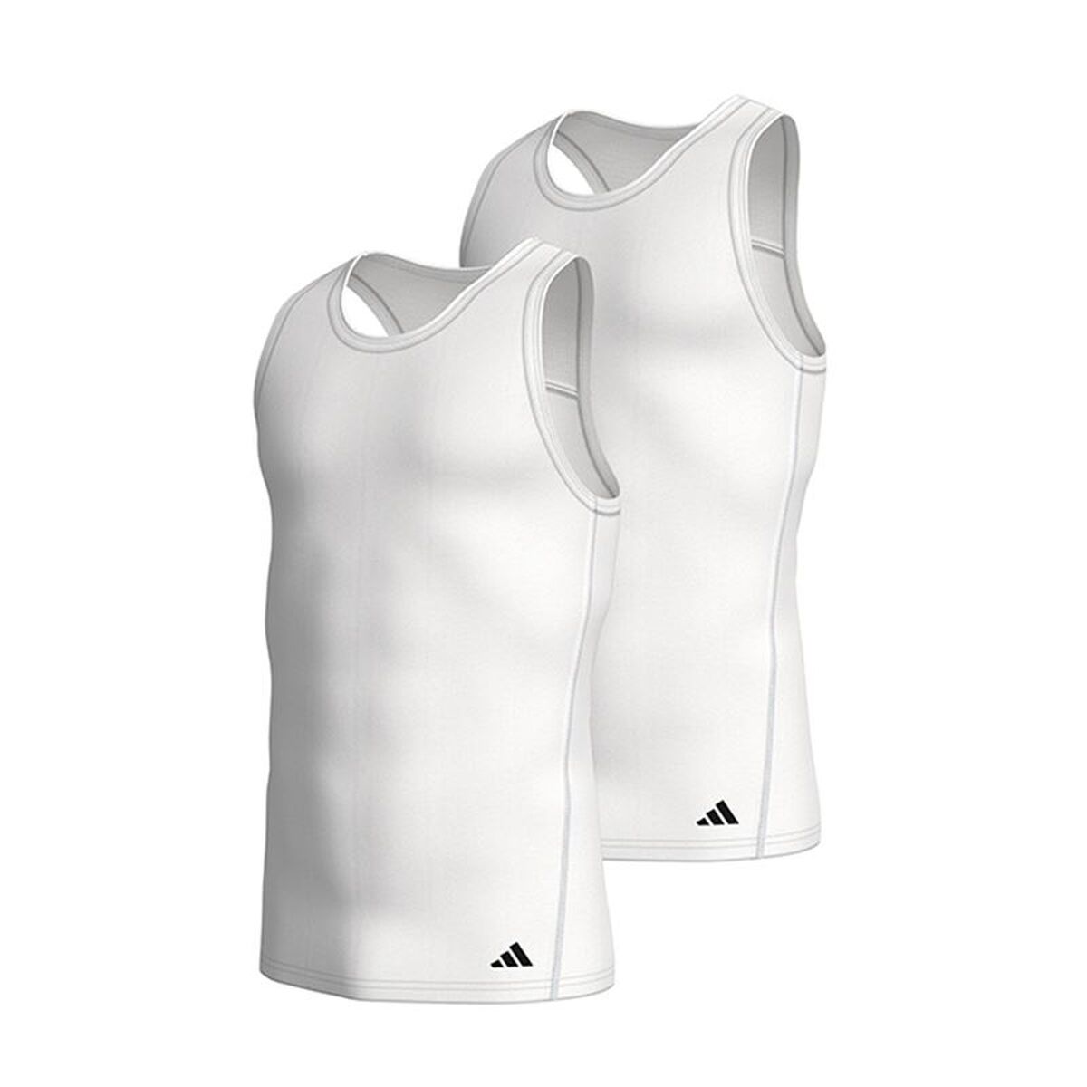 Tank Top Heren Adidas Active Flex Wit