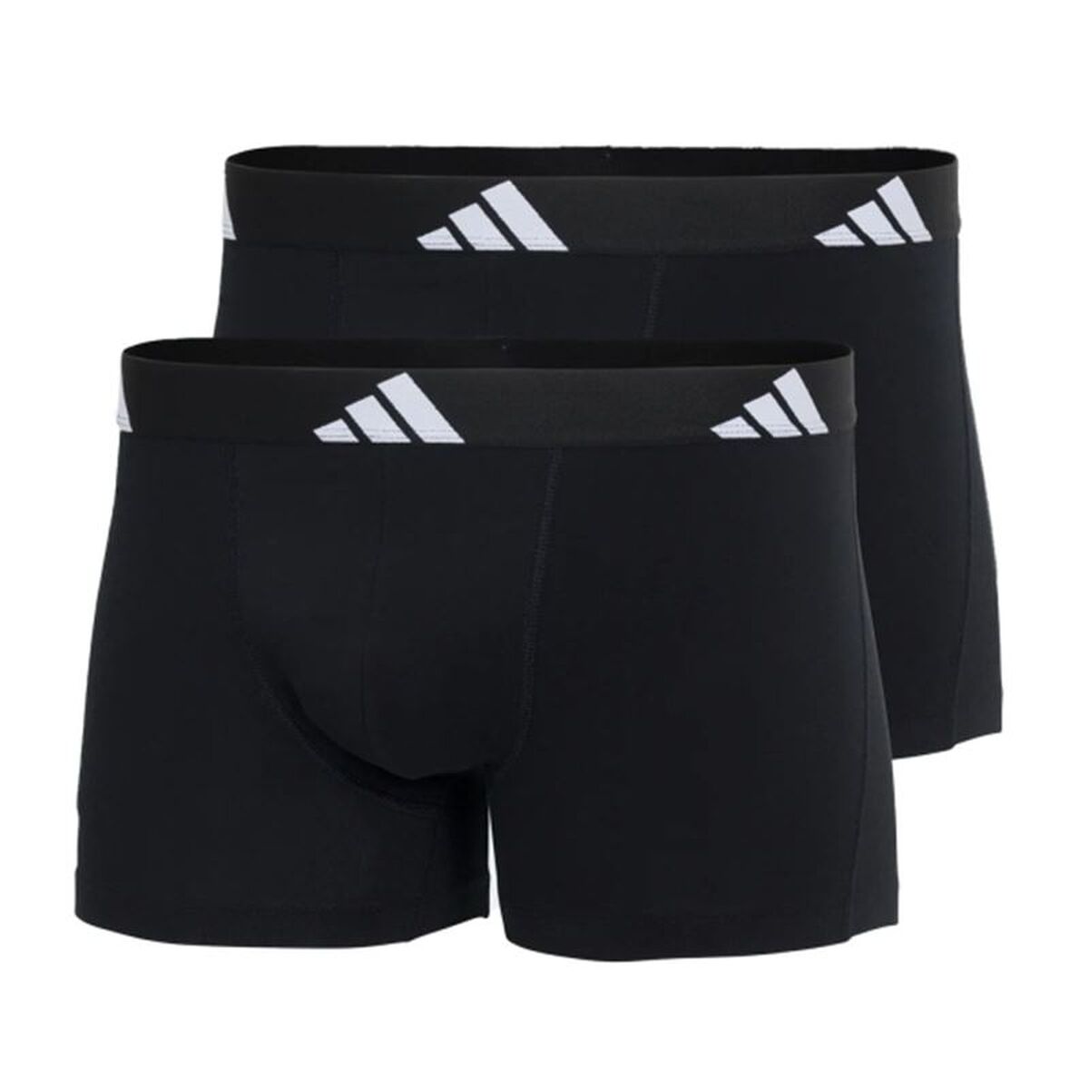 Heren Boxer Shorts Adidas Active Flex Cotton Zwart 2 Stuks