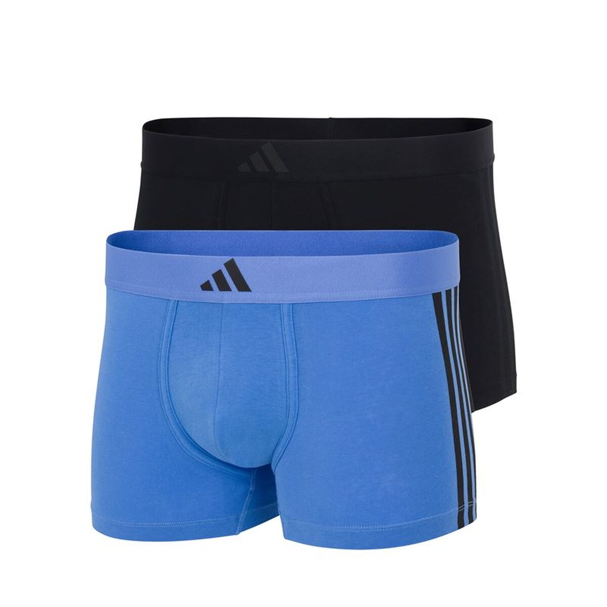 Heren Boxer Shorts Adidas Low Rise 3 Stripes 2P Active Flex 2 Onderdelen