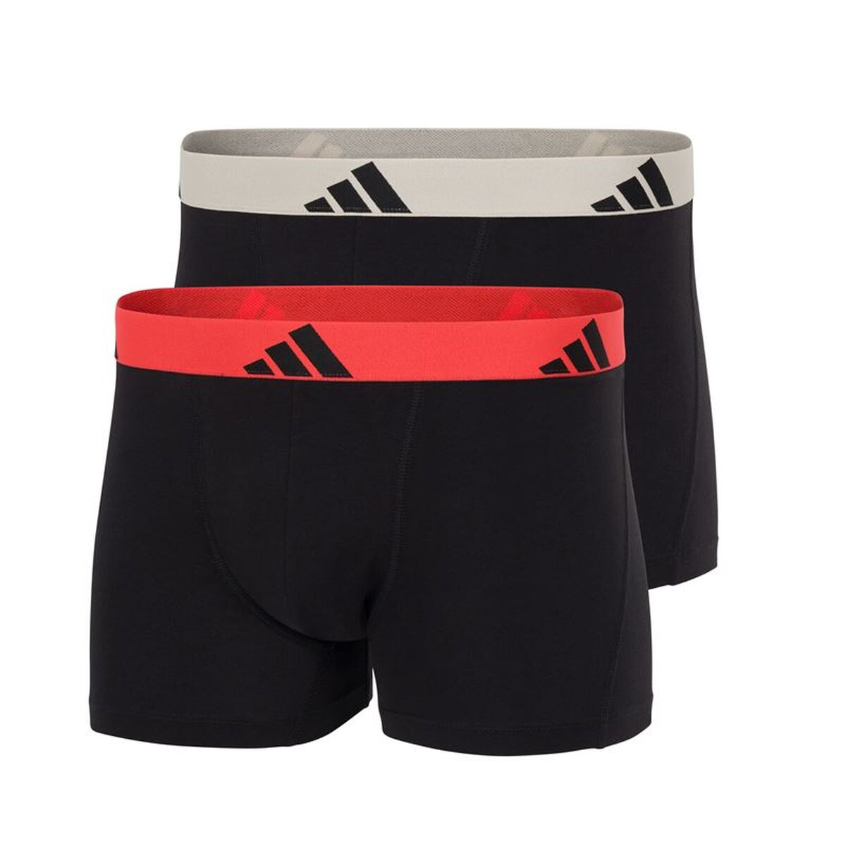 Heren Boxer Shorts Adidas Active Flex Zwart 2 Onderdelen