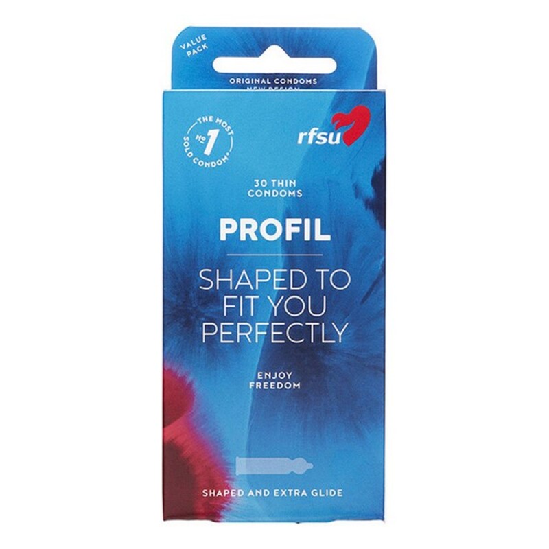 Preservativos RFSU Profil 18,5 cm (10 uds)