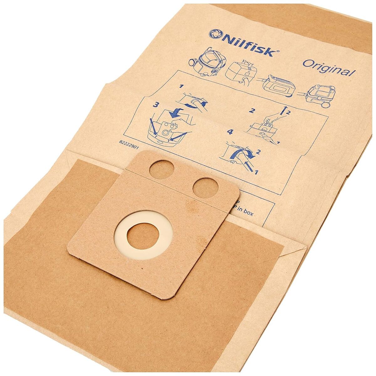 Replacement Bag for Vacuum Cleaner Nilfisk 1408618000