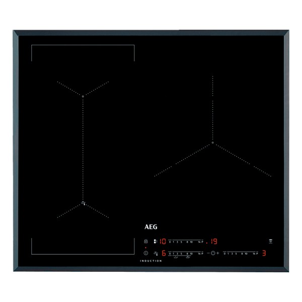 Plaque à Induction Aeg IAE6344SFB Noir (3 Zones de cuisson) 60 cm