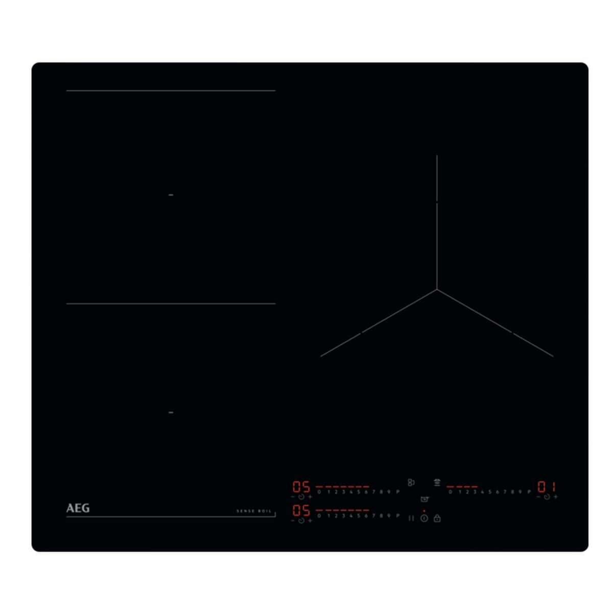 Inductiekookplaat AEG TI63IQ10IB 7350 W