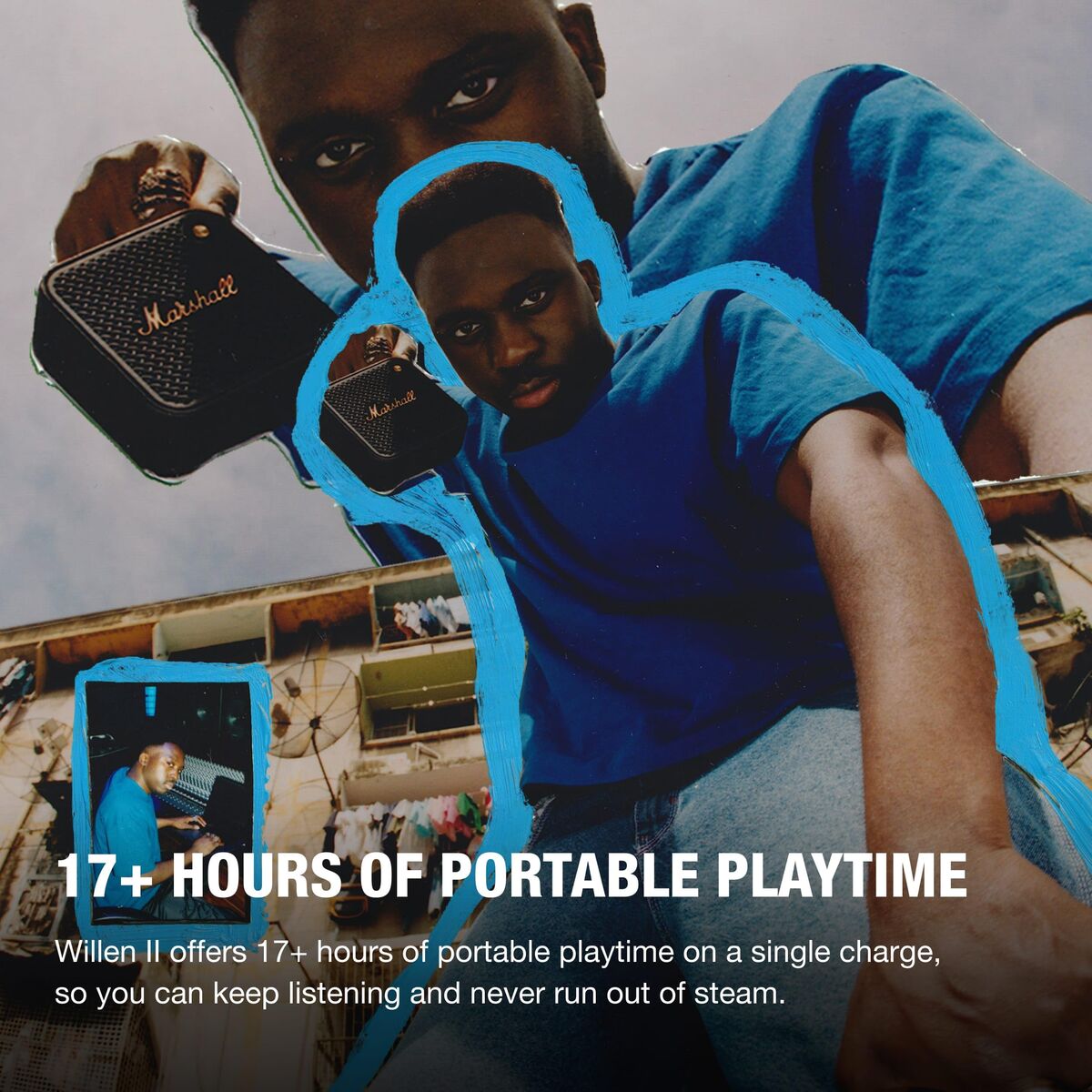 Bild von Portable Bluetooth Speakers Marshall Willen II