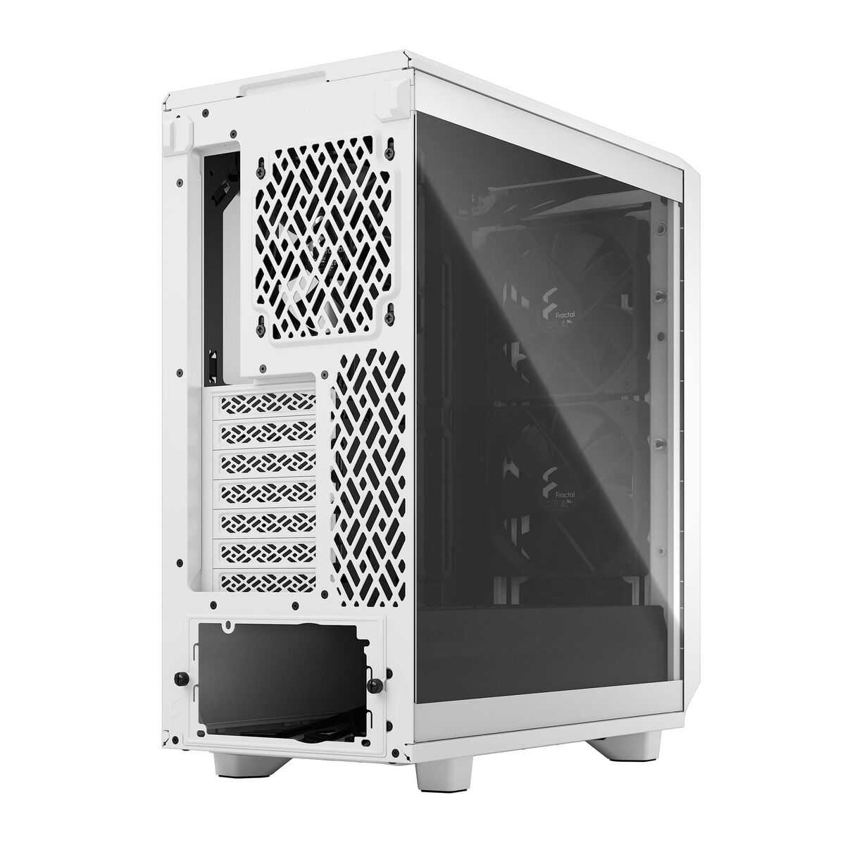 Afbeeldingen van ATX Semi-tower Box Fractal Design Meshify 2 Compact White