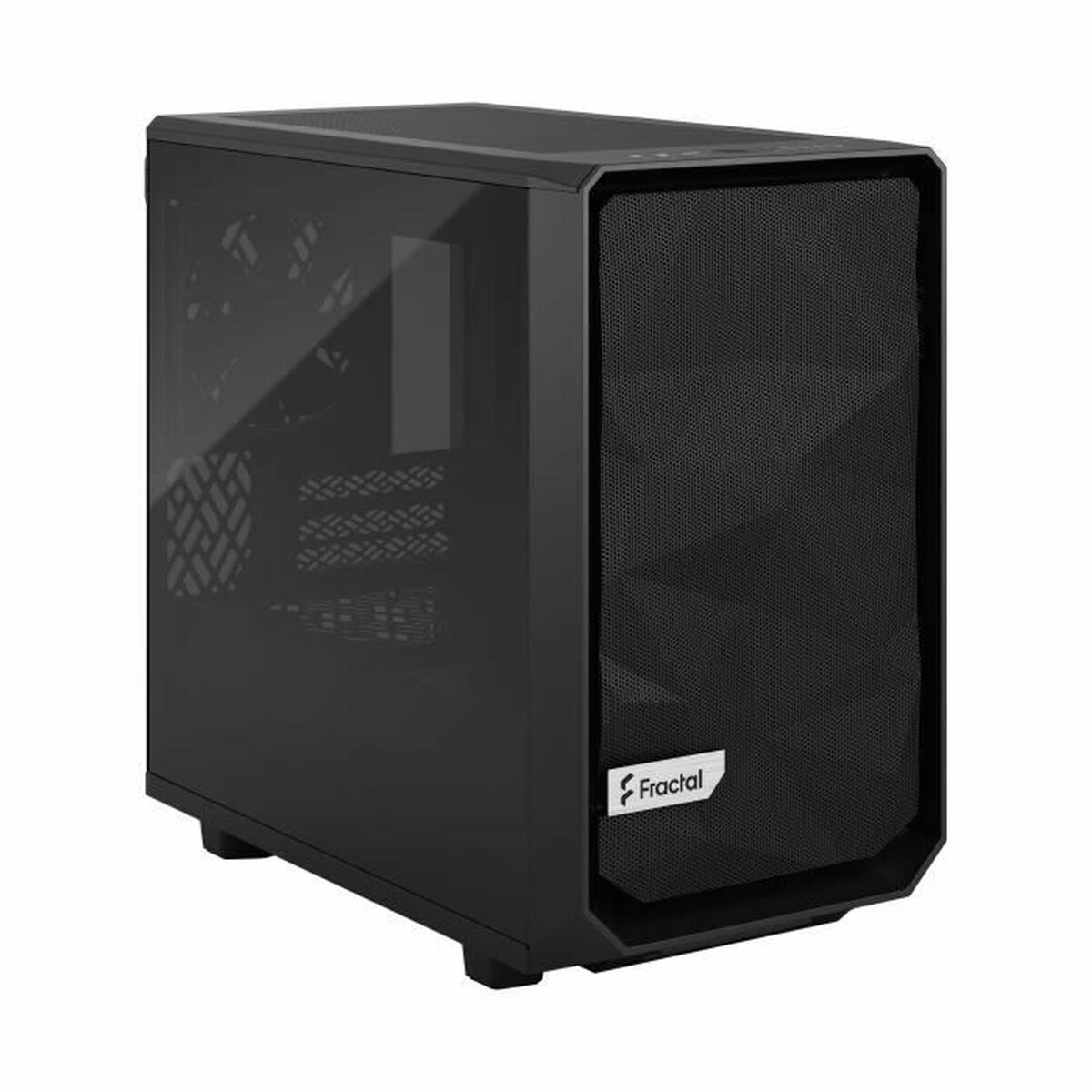 Afbeeldingen van ATX Semi-tower Box Fractal Design Meshify 2 Nano Black