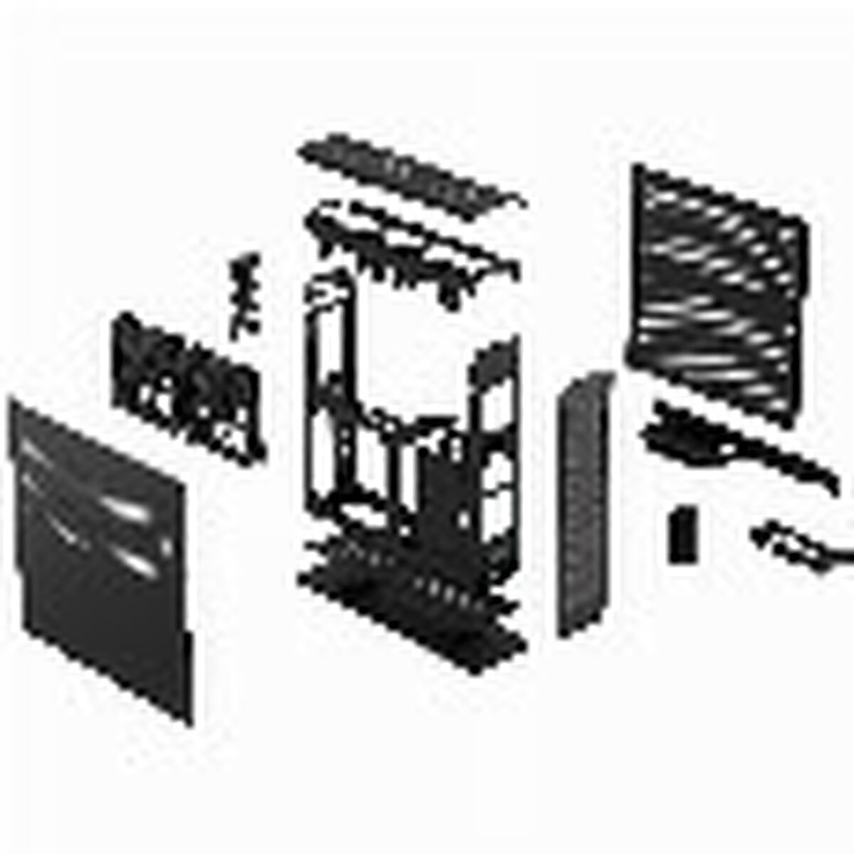 Afbeeldingen van ATX Semi-tower Box Fractal FD-C-RID1N-11 Black