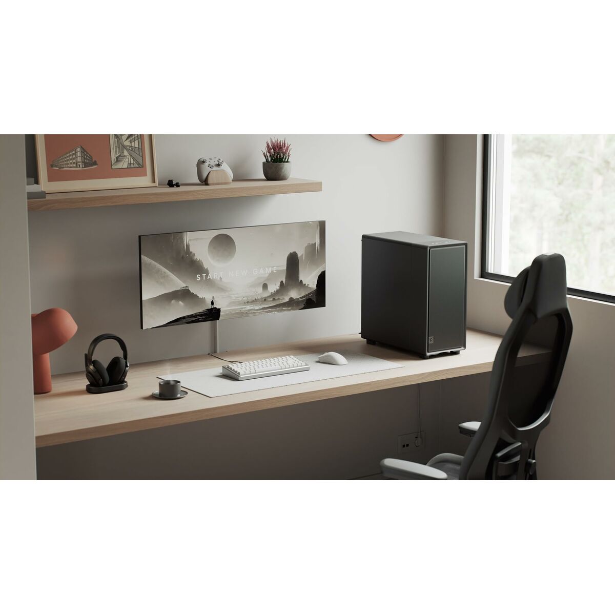 Afbeeldingen van ATX Semi-tower Box Fractal Design FD-C-EPO1A-01 Black