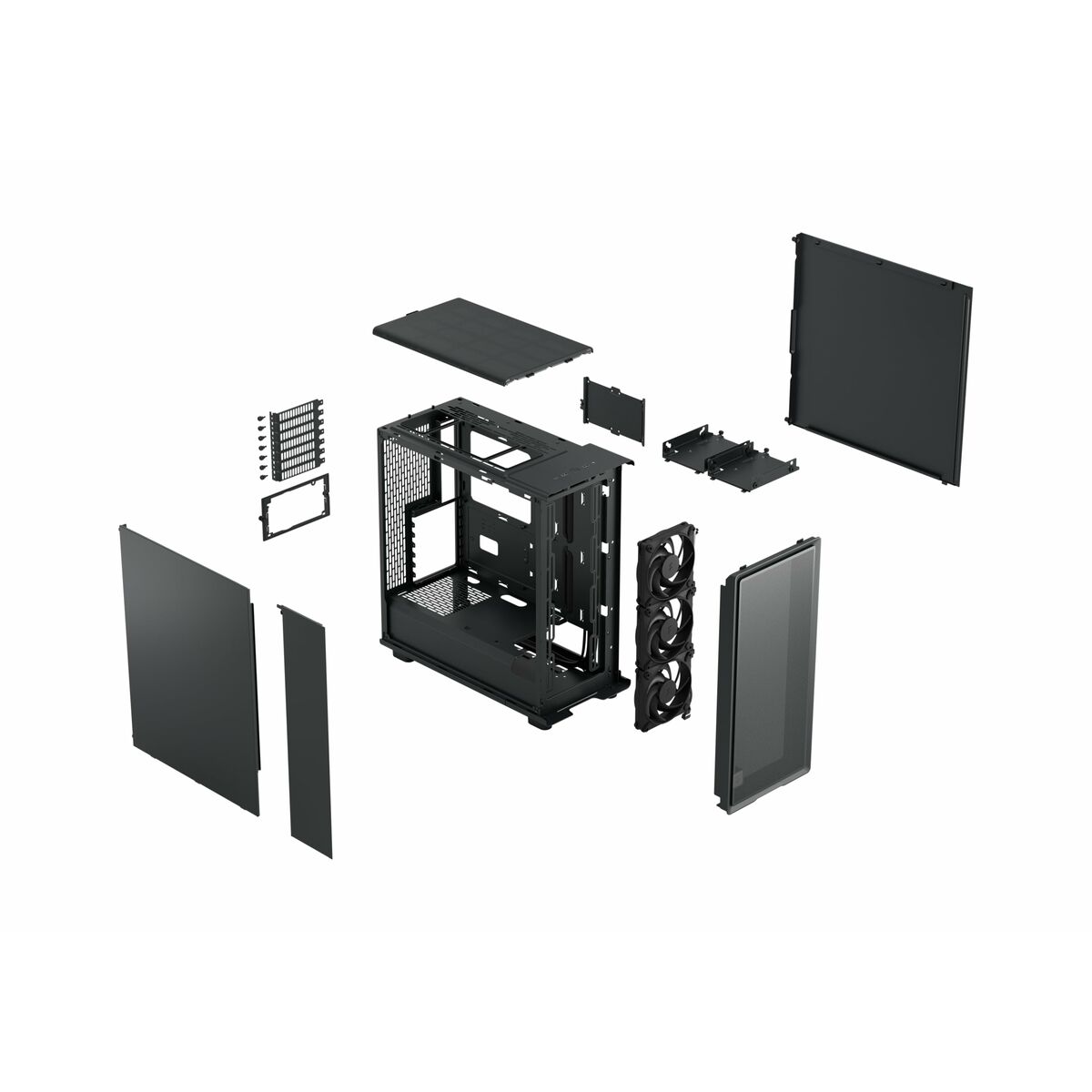 Afbeeldingen van ATX Semi-tower Box Fractal Design FD-C-EPO1A-01 Black
