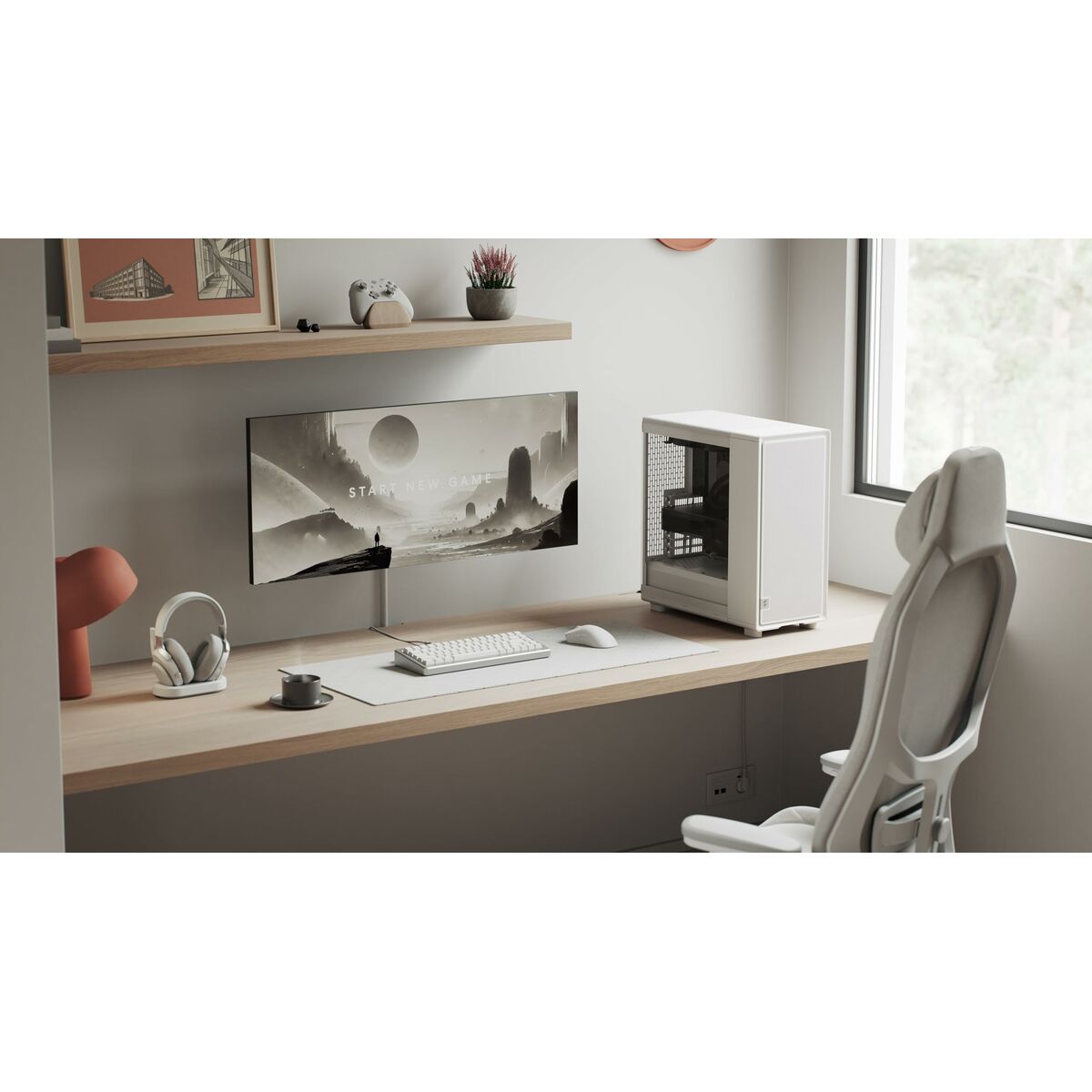 Picture of ATX Semi-tower Box Fractal Design FD-C-EPO1A-03 White