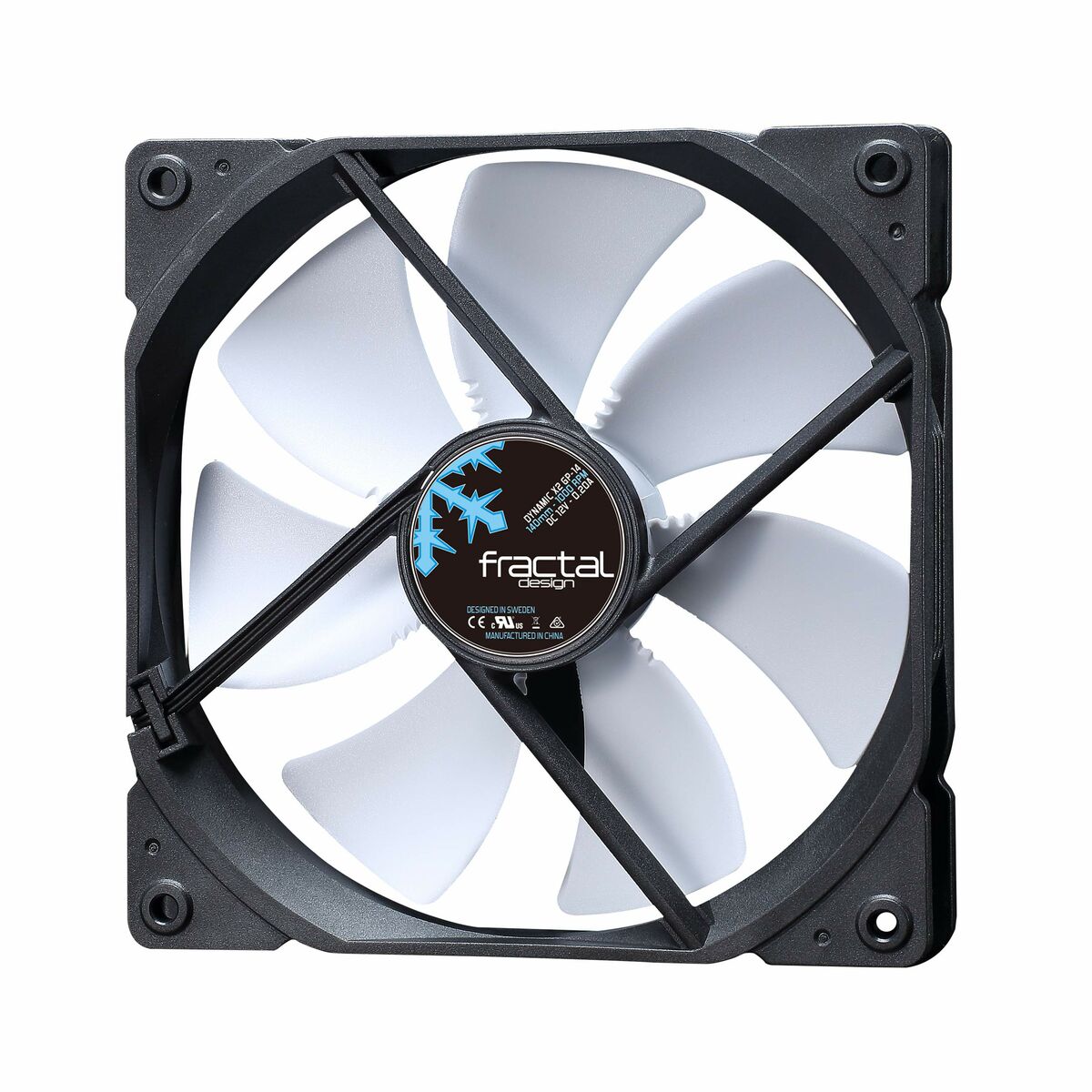 Picture of Cooling Base for a Laptop Fractal Design FD-FAN-DYN-X2-GP14-WT
