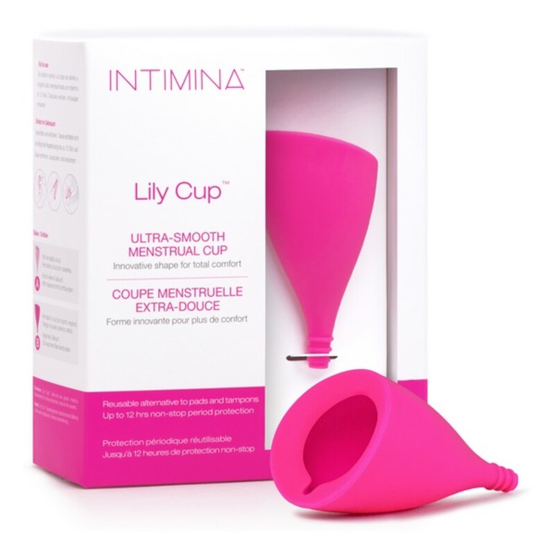Copa Menstrual Intimina Lily Cup B Rosa Fucsia
