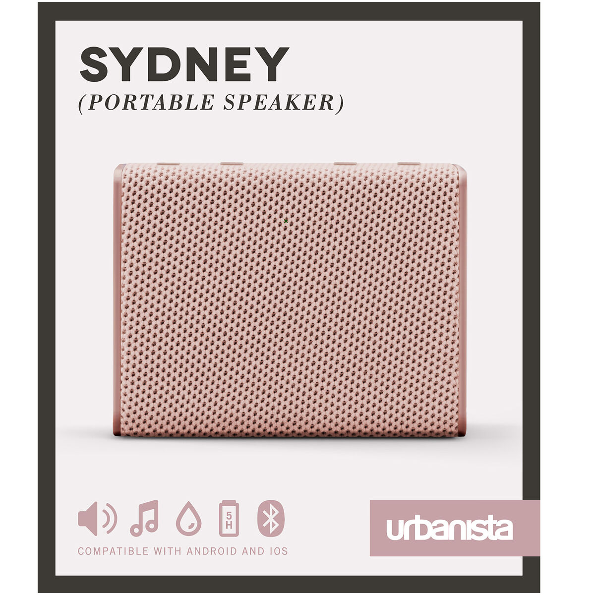 Bild von Portable Bluetooth Speakers Urbanista Sydney Rose gold 3 W 4 W