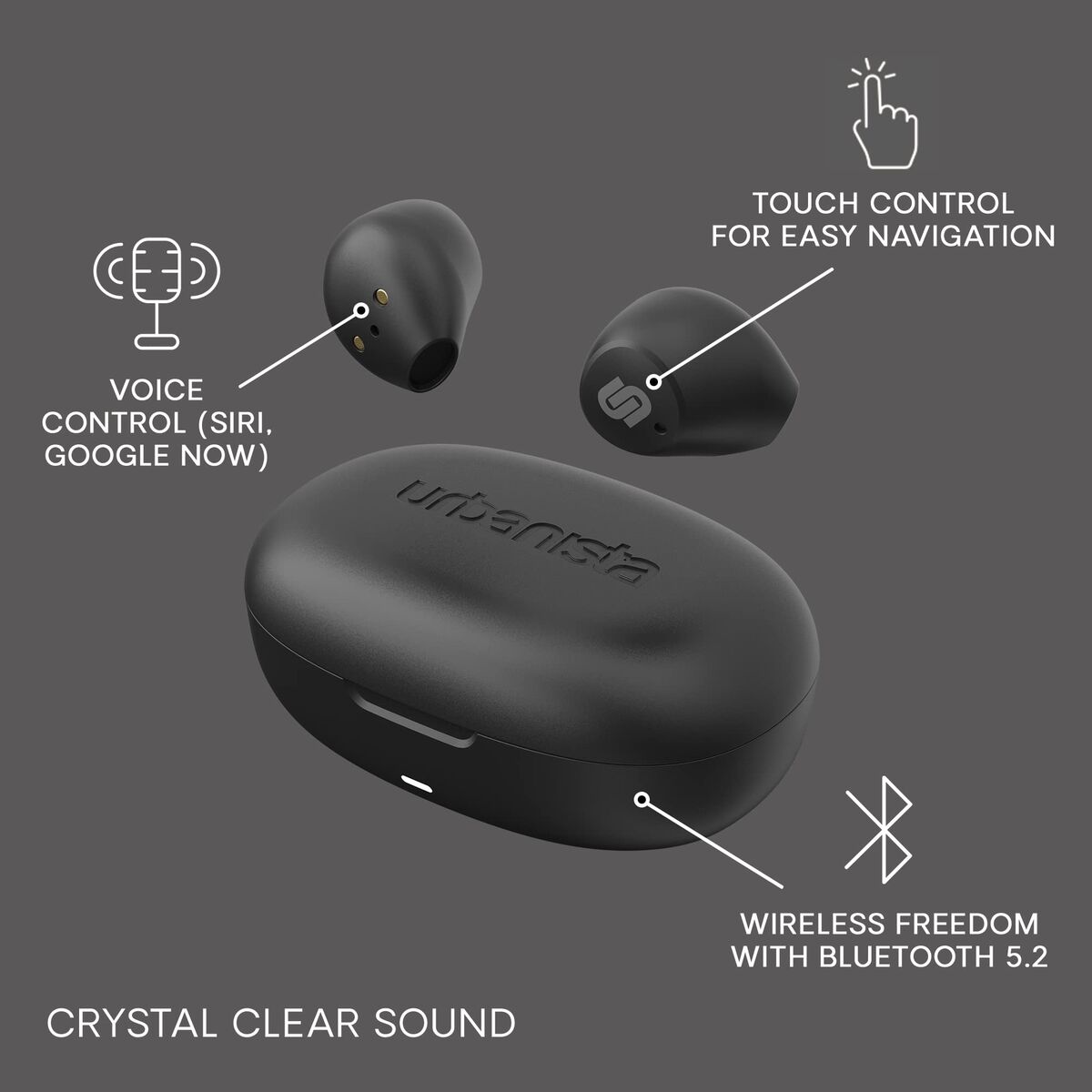 Headphones Urbanista 1036302 Black