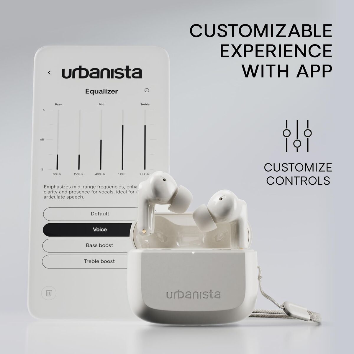 Headphones Urbanista 1037602 Black