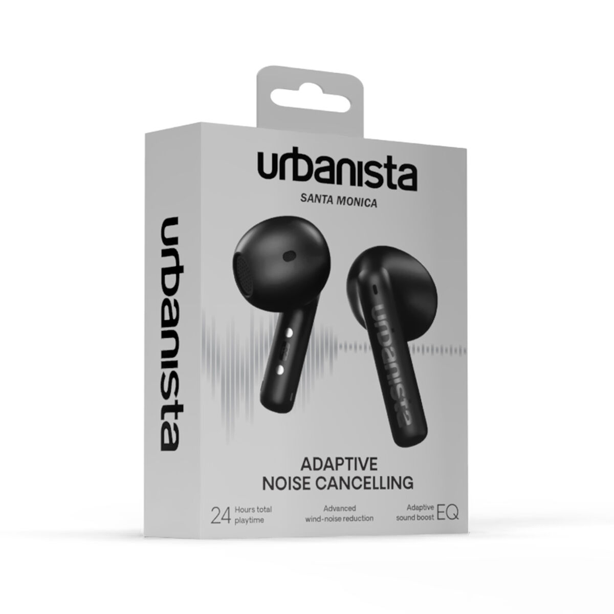Wireless Earphones with Charging Case Urbanista Santa Monica Black