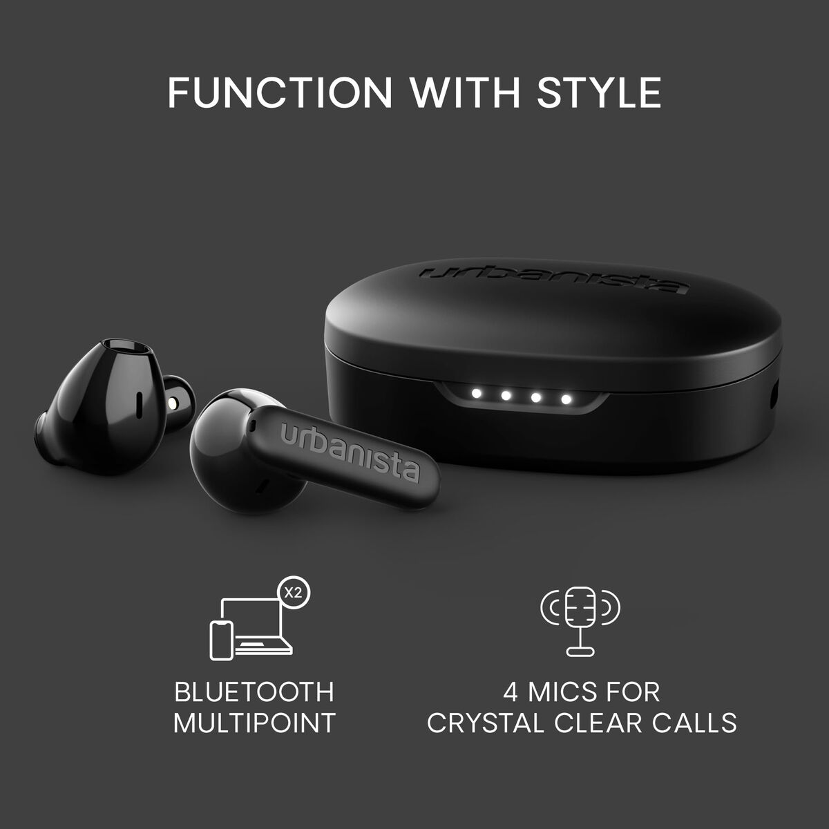 Headphones Urbanista 1038102 Black