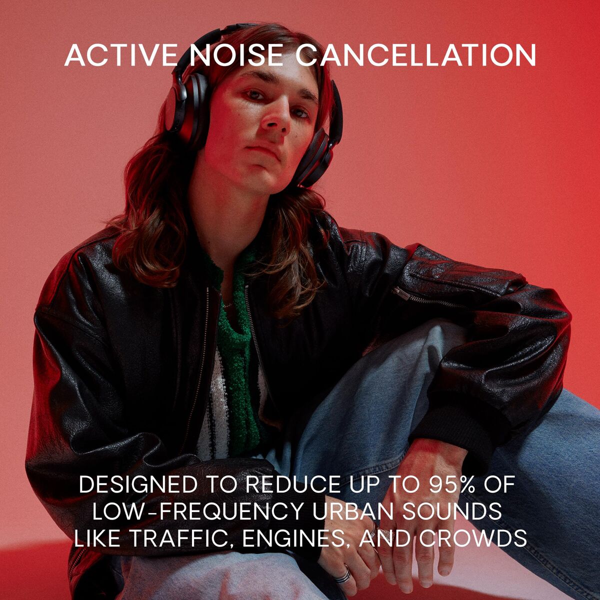 Picture of Headphones with Headband Urbanista Valencia Black Midnight black