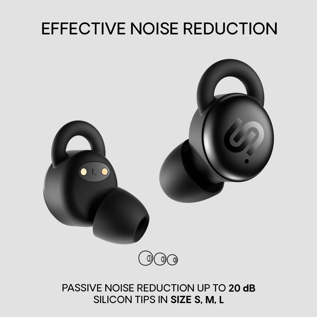 Picture of Wireless Earphones with Charging Case Urbanista Porto Black